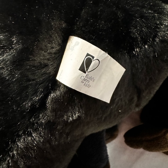 Kohl’s Cares Gorilla Mother & Child Plush Black Brown Soft 10"Seated great shape - Picture 3 of 6